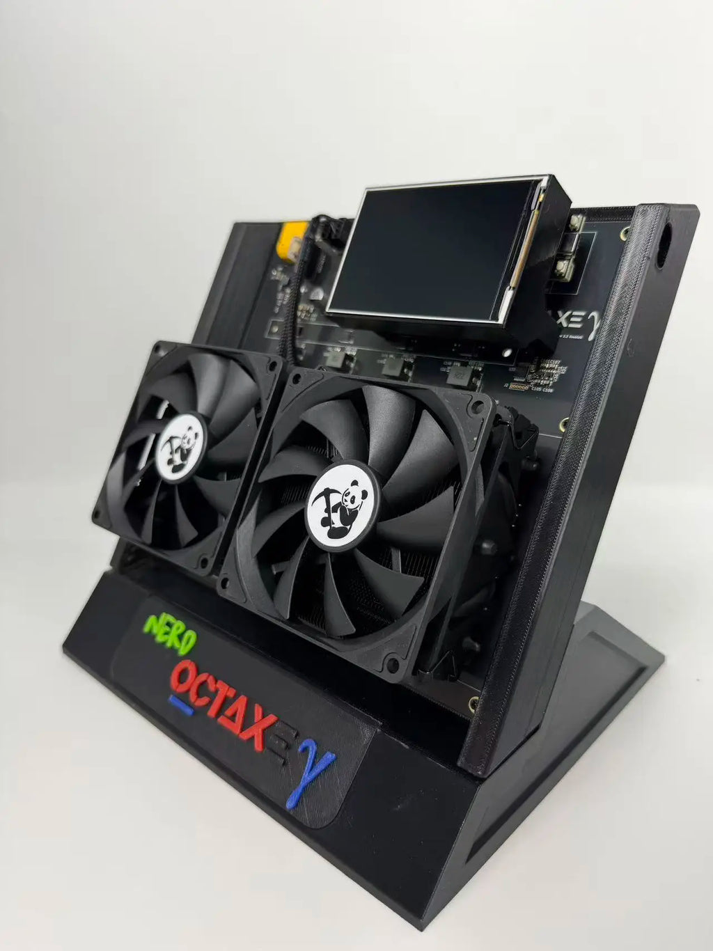 NerdOCTAxe Bitcoin Miner — 9.6–12TH/s 8×BM1370 ASIC Open Source with Power Supply