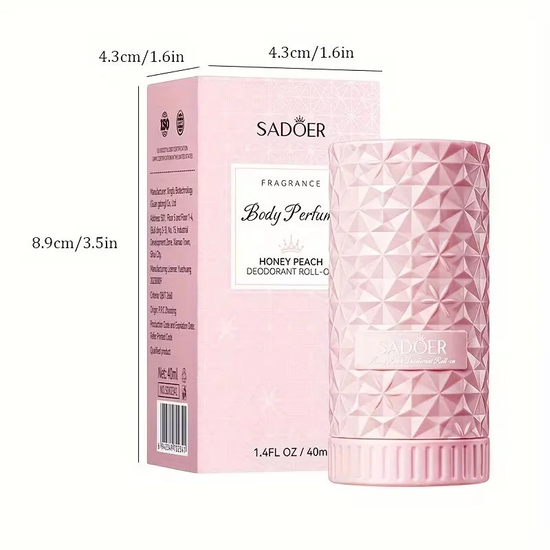 Roll-On Deodorant 40ml – 4 Fresh Scents | 24H Odor Control for Men & Women