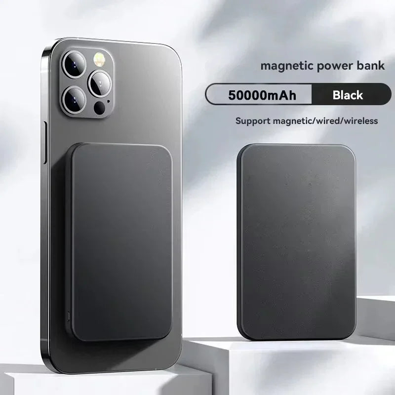 Lenovo 25W Magnetic Wireless Power Bank – MagSafe Fast Charging for iPhone & Android