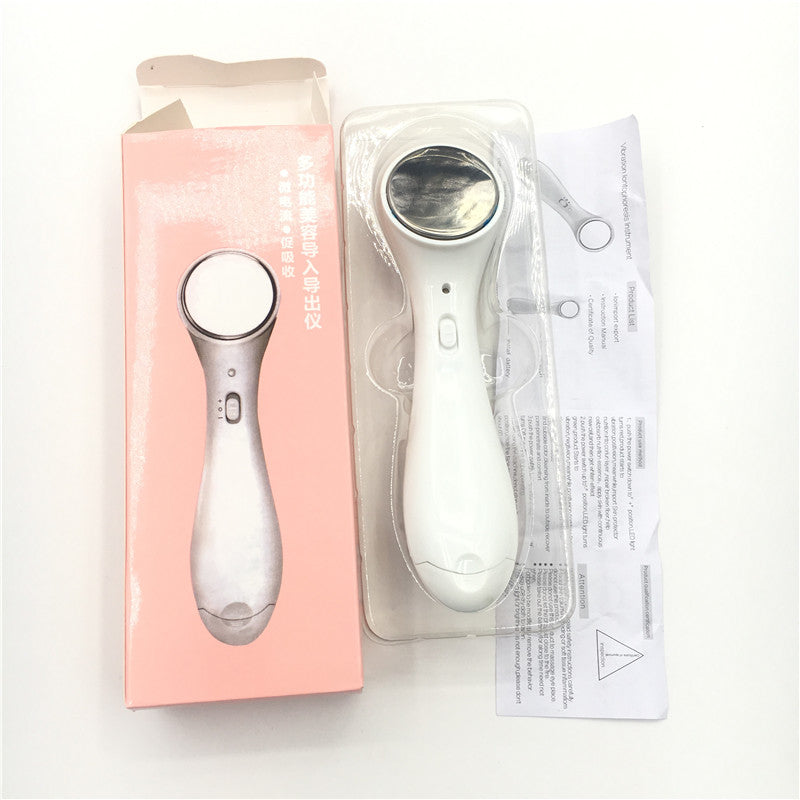 Ionic Ultrasonic Facial Beauty Device – Anti-Aging, Wrinkle Removal & Skin Firming Massager