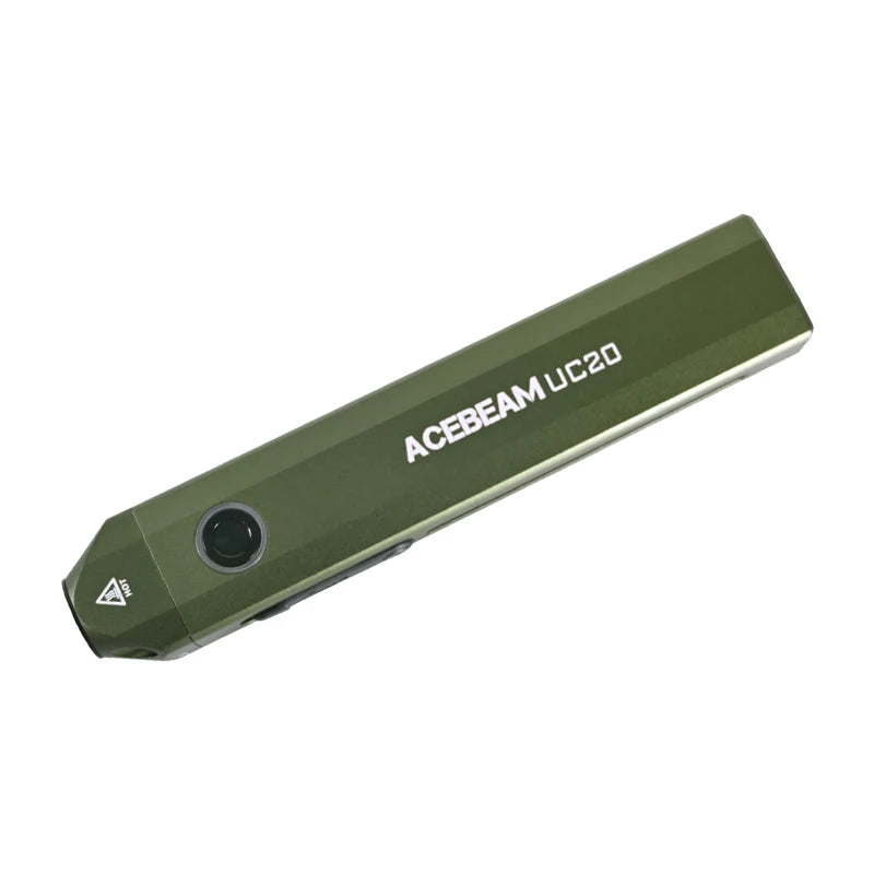 ACEBEAM UC20 – 1000 Lumen 3-in-1 EDC Flashlight, White/Red/UV, IP68 Waterproof, USB-C Rechargeable