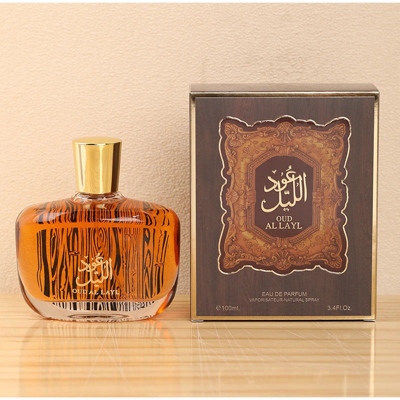 Oud Wood & Sandalwood Men's Perfume – Warm Spicy Oriental Luxury Fragrance
