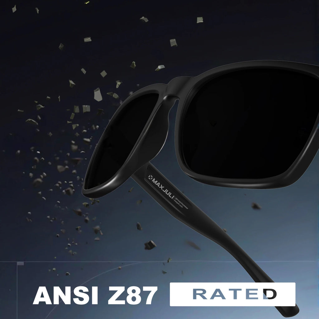 MAXJULI Z87 Oversized UV400 Sunglasses — Wide Fit