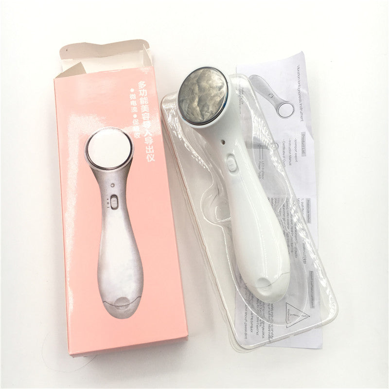 Ionic Ultrasonic Facial Beauty Device – Anti-Aging, Wrinkle Removal & Skin Firming Massager