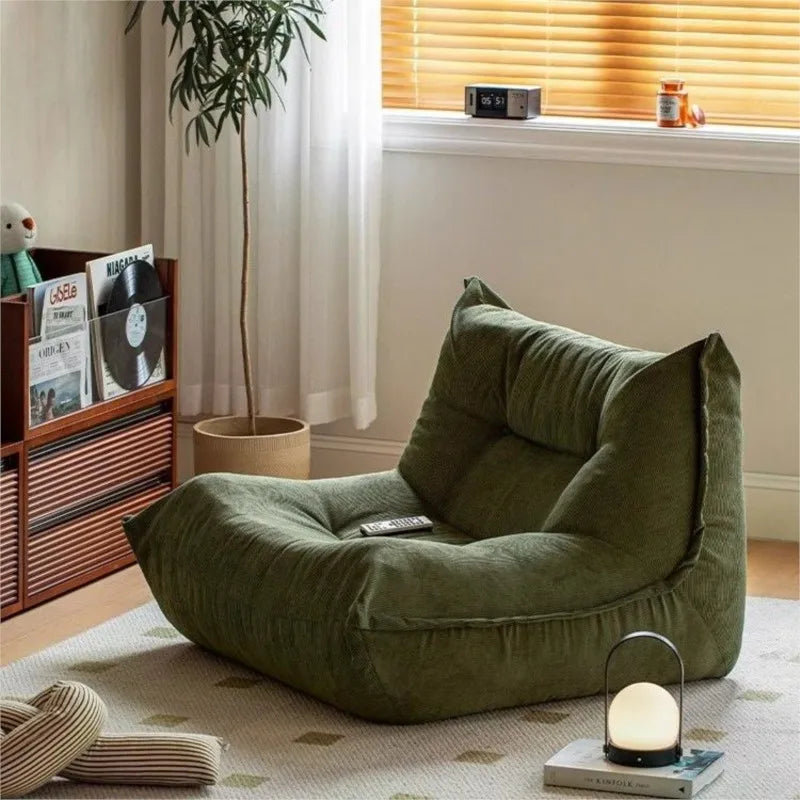 Caterpillar Floor Lounge Chair with Deep Seat