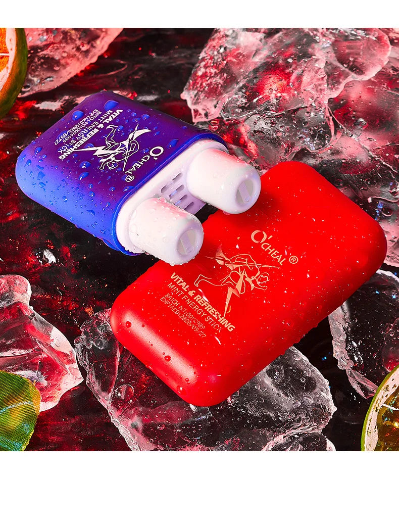 Dual Hole Aromatherapy Inhaler Stick 3.6g – Energizing Scent Vapor Bar
