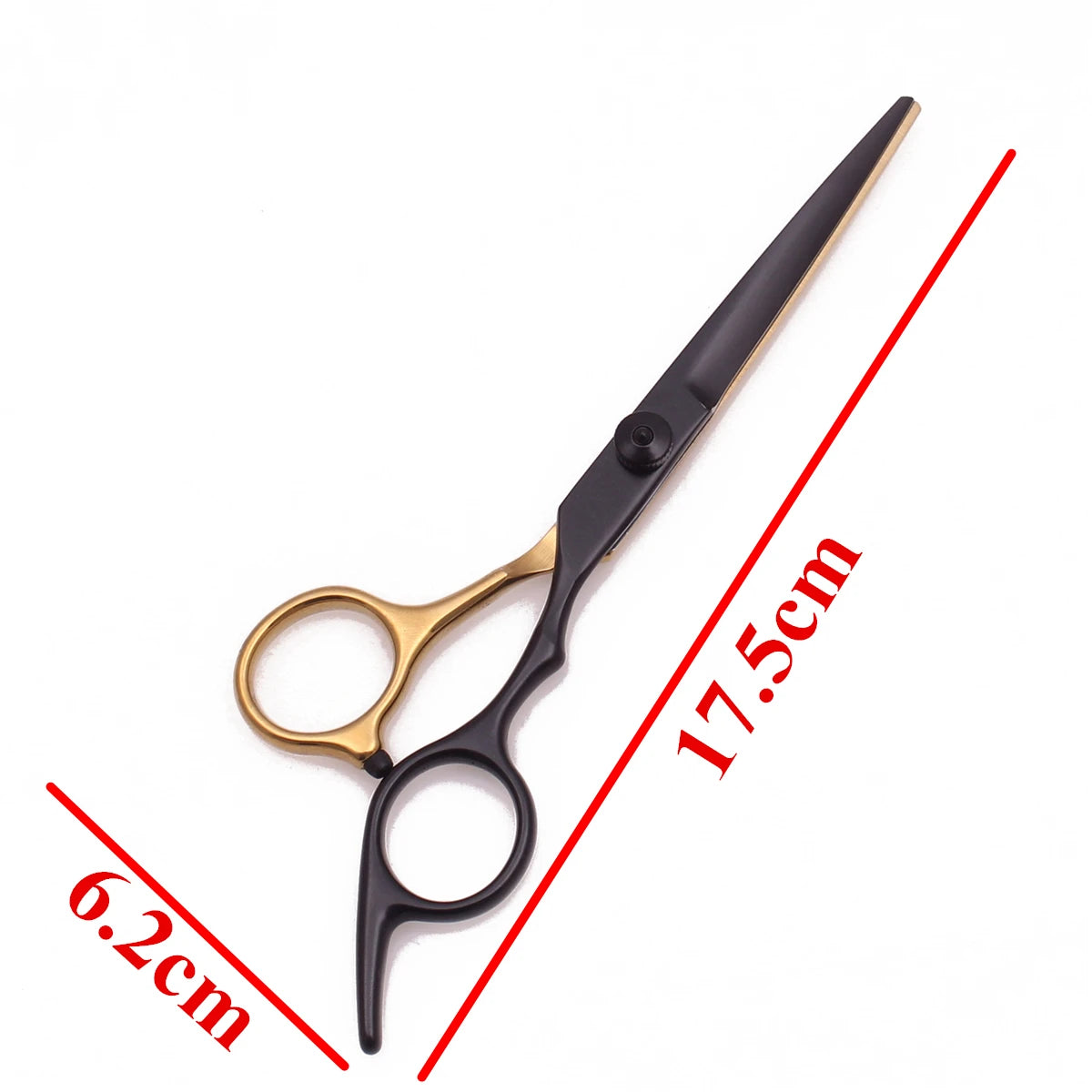 7-Piece 6" Barber Scissors Set – Stainless Steel Hair Cutting & Thinning Shears with Comb & Razor