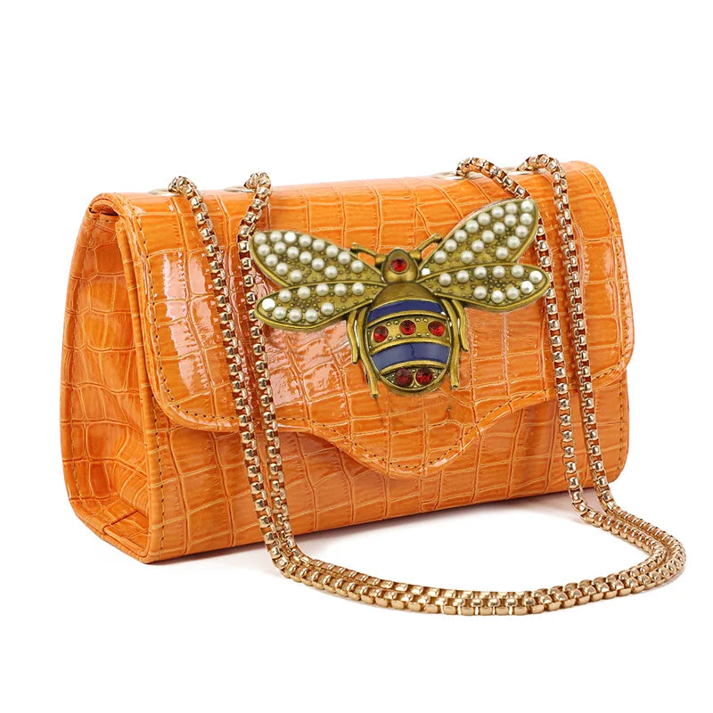 Korean Luxury PU Rectangle Clutch Bag – Small Shoulder Crossbody Day Purse for Women 2026