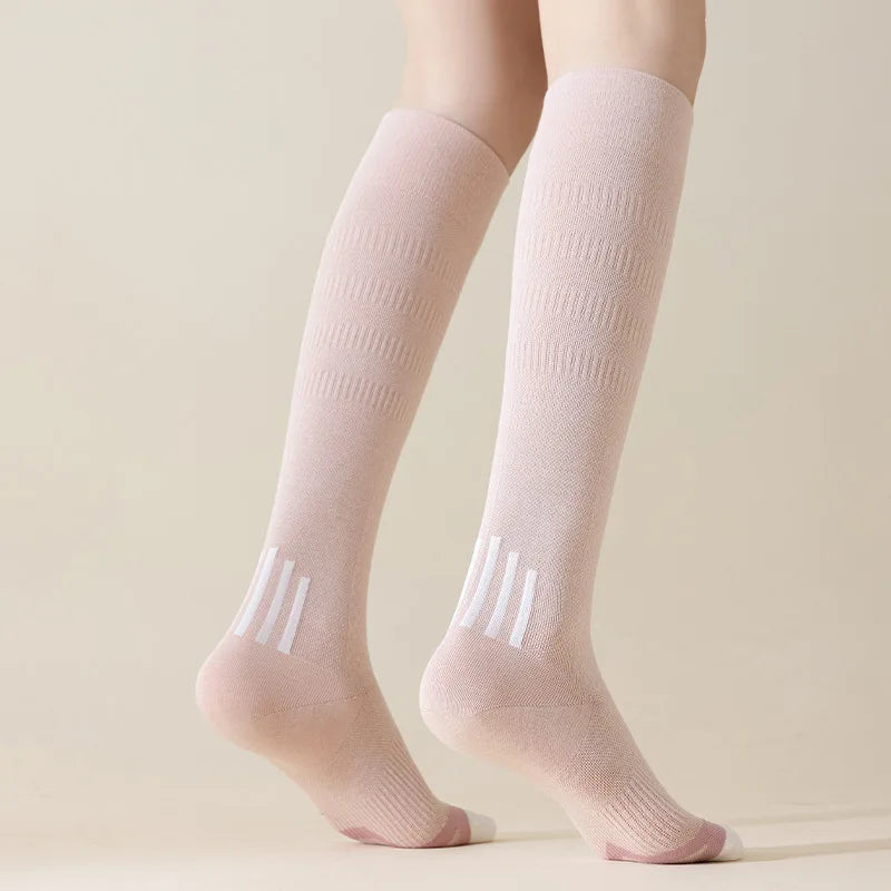 Women's Compression Sports Socks – Knee-High Fit