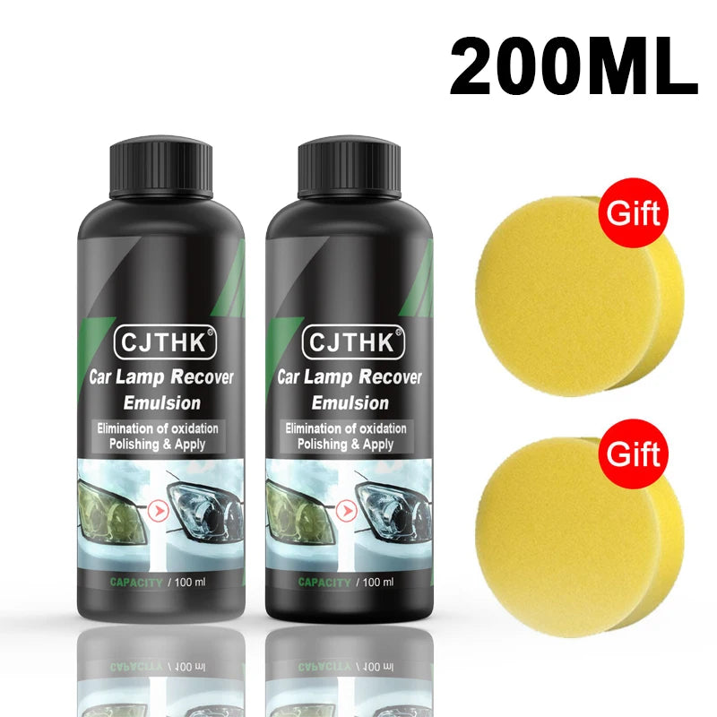 Car Headlight Restoration & Polish Kit