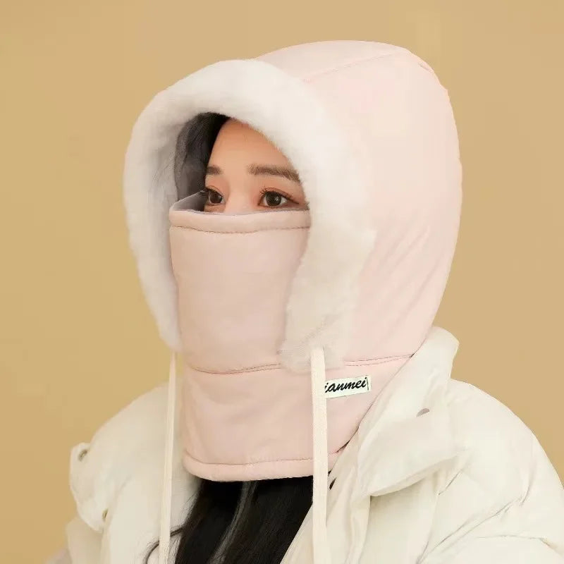Winter Trapper Hat with Fleece Lining and Ear Flaps
