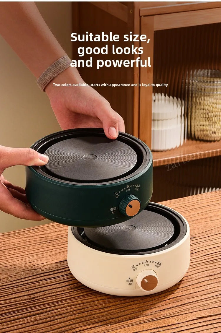 500W Electric Cookware Heating Base — Adjustable Temperature Coffee Stove & Cooking Heater
