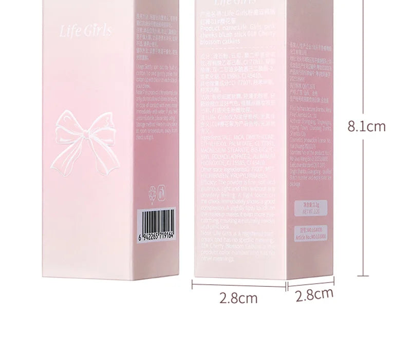 Korean Pink Two-Ball Blush Sponge Applicator — Instant Glow