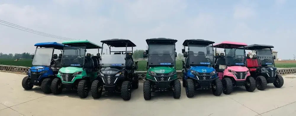 Supreme Luxury Electric Golf Cart — 4WD Off-Road 2/4/6 Seater, 48V–72V, 4–7.5kW