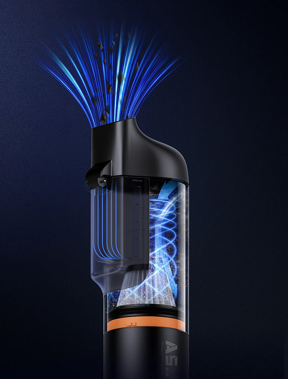 Baseus A5 Air 2-in-1 Wireless Car Vacuum Cleaner – Powerful Handheld Strong Suction Portable