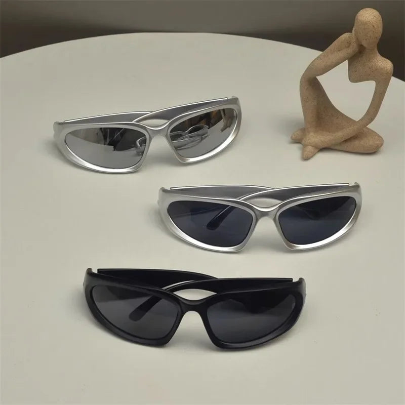 Y2K Sport Cycling Sunglasses | Luxury UV400 Fashion Eyewear Goggles for Men & Women