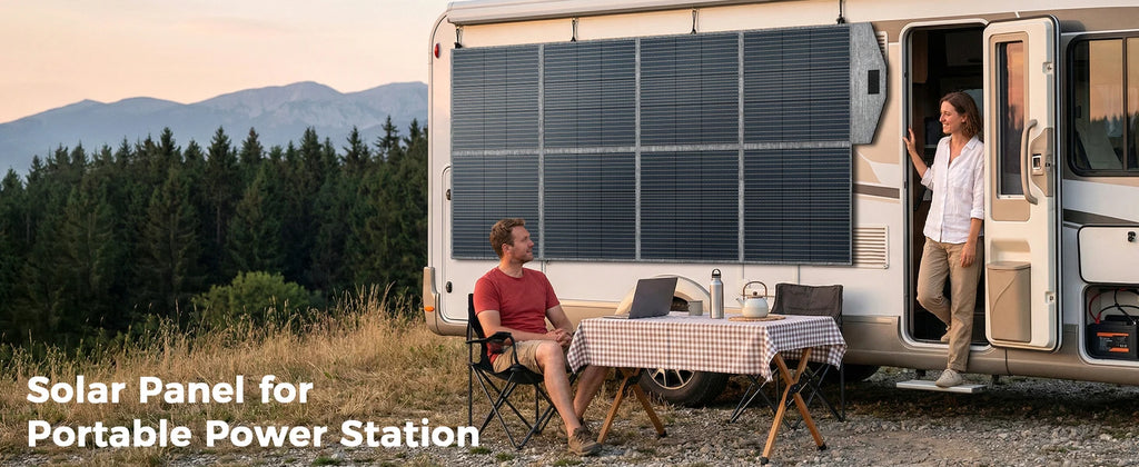 CTOLITY 400W Foldable Solar Panel – 41V, 23% ETFE Efficiency, Portable for RV & Outdoor Power