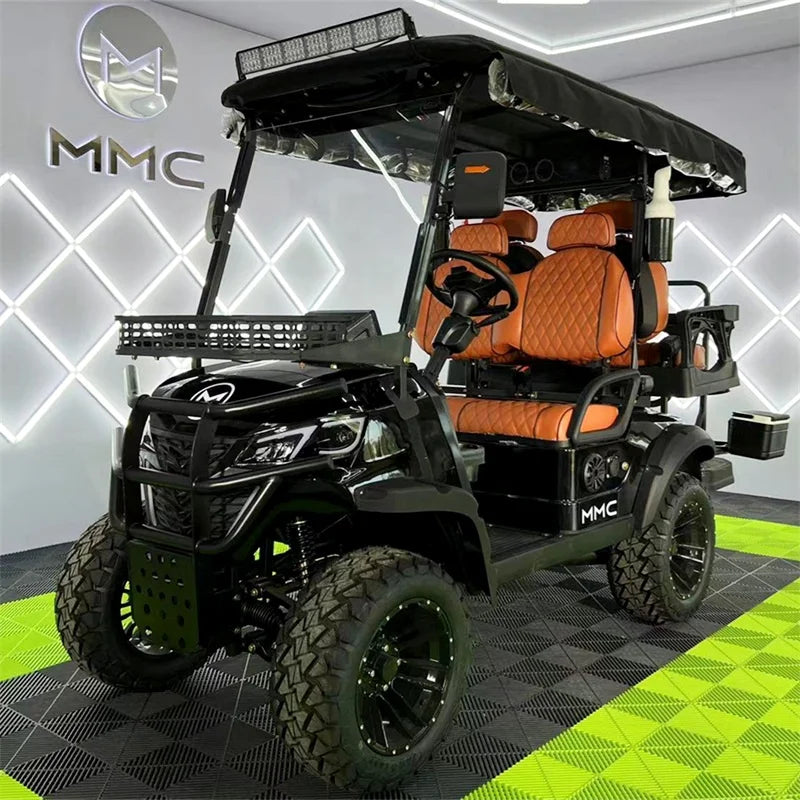 Professional High-Speed Electric Golf Cart — 2/4/6/8 Seat, 60V, 5000W