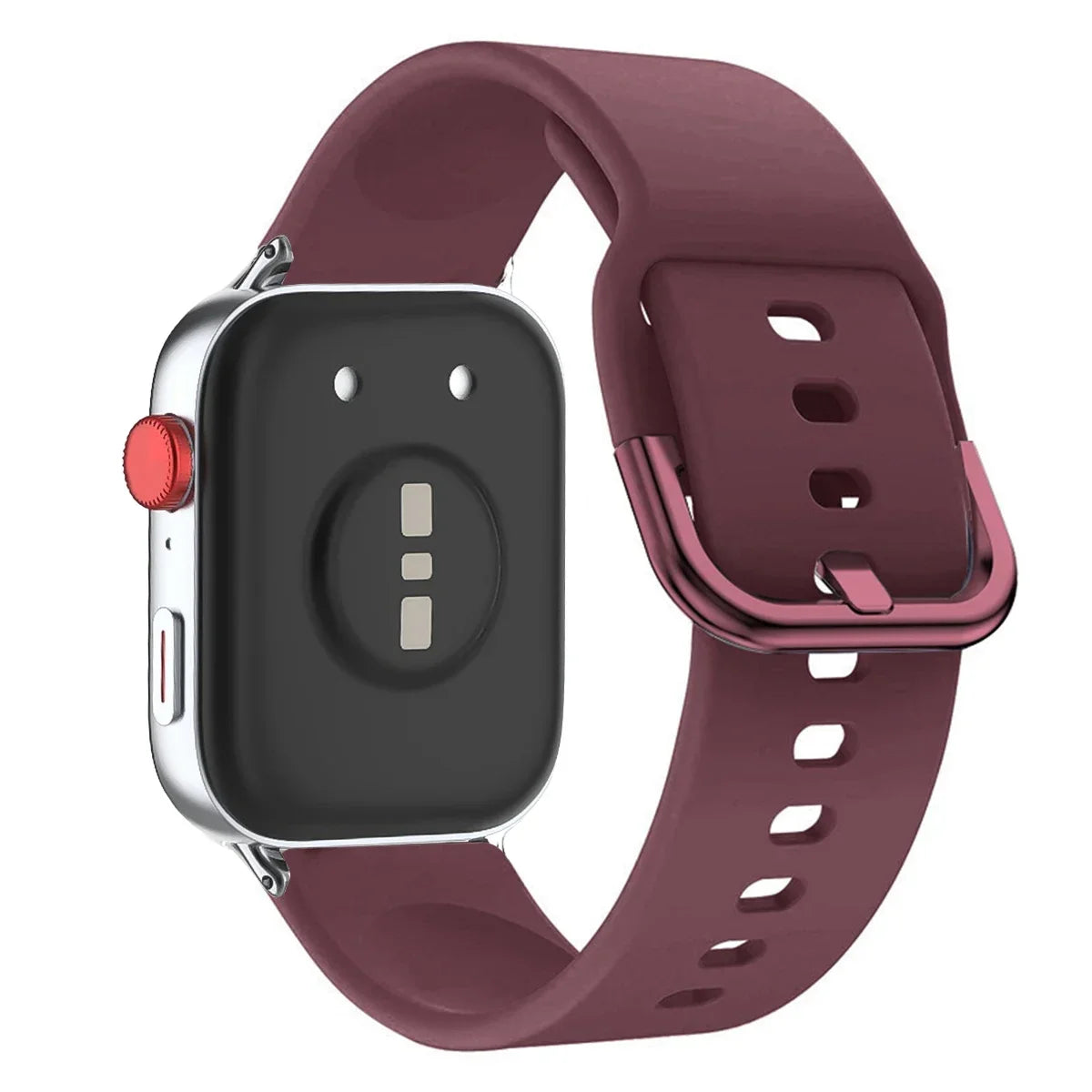 Silicone Sport Band for Huawei Watch FIT 1/2/3/4 Pro | Metal Buckle Replacement Bracelet Strap