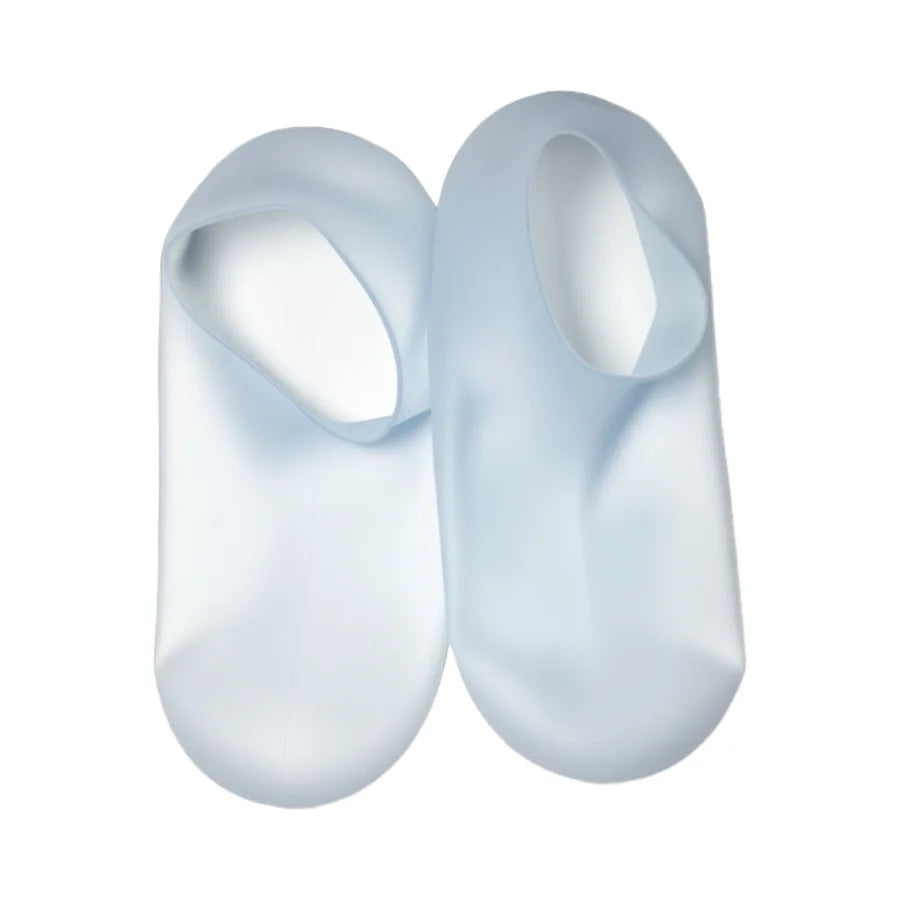 Soft Feet While You Sleep — Moisturizing Silicone Foot Socks | Dry & Cracked Heel Repair, Massage Texture, 7 Colors