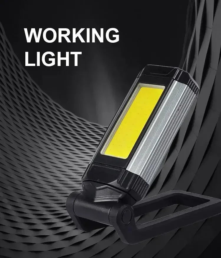 ESMARTER K011 XPE+COB Work Light – 600 Lumen, 5 Modes, Power Bank Function, IP64, USB Rechargeable