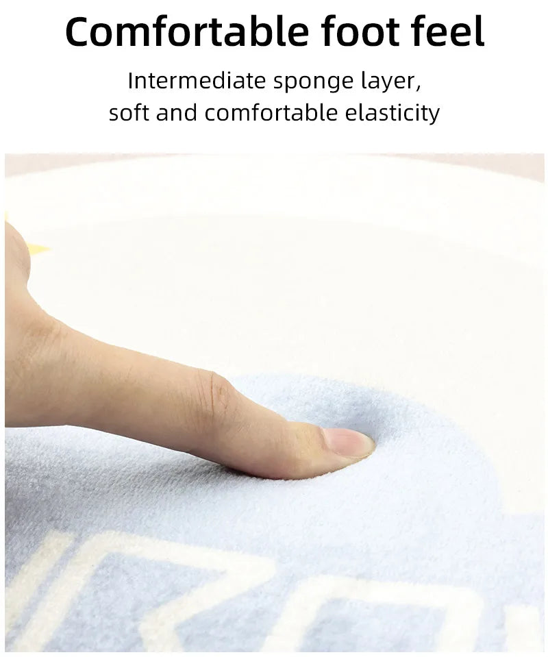 Non-Slip Absorbent Kitchen & Bathroom Floor Mat – Washable, Rubber Backing, PVC-Free, BPA-Free, 5 Sizes