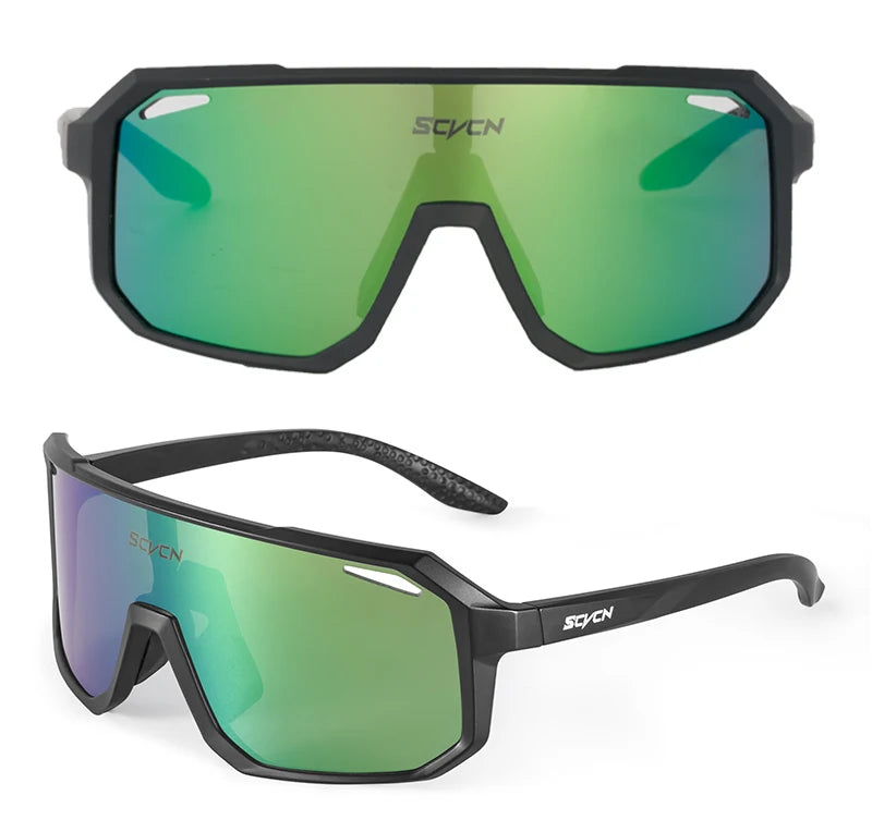 SCVCN Cycling Sunglasses — UV400 Polarized Sports Eyewear for Men & Women