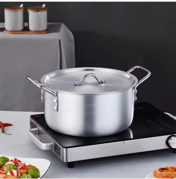 Aluminum Cookware Set – Stackable 5- & 7-Piece Options