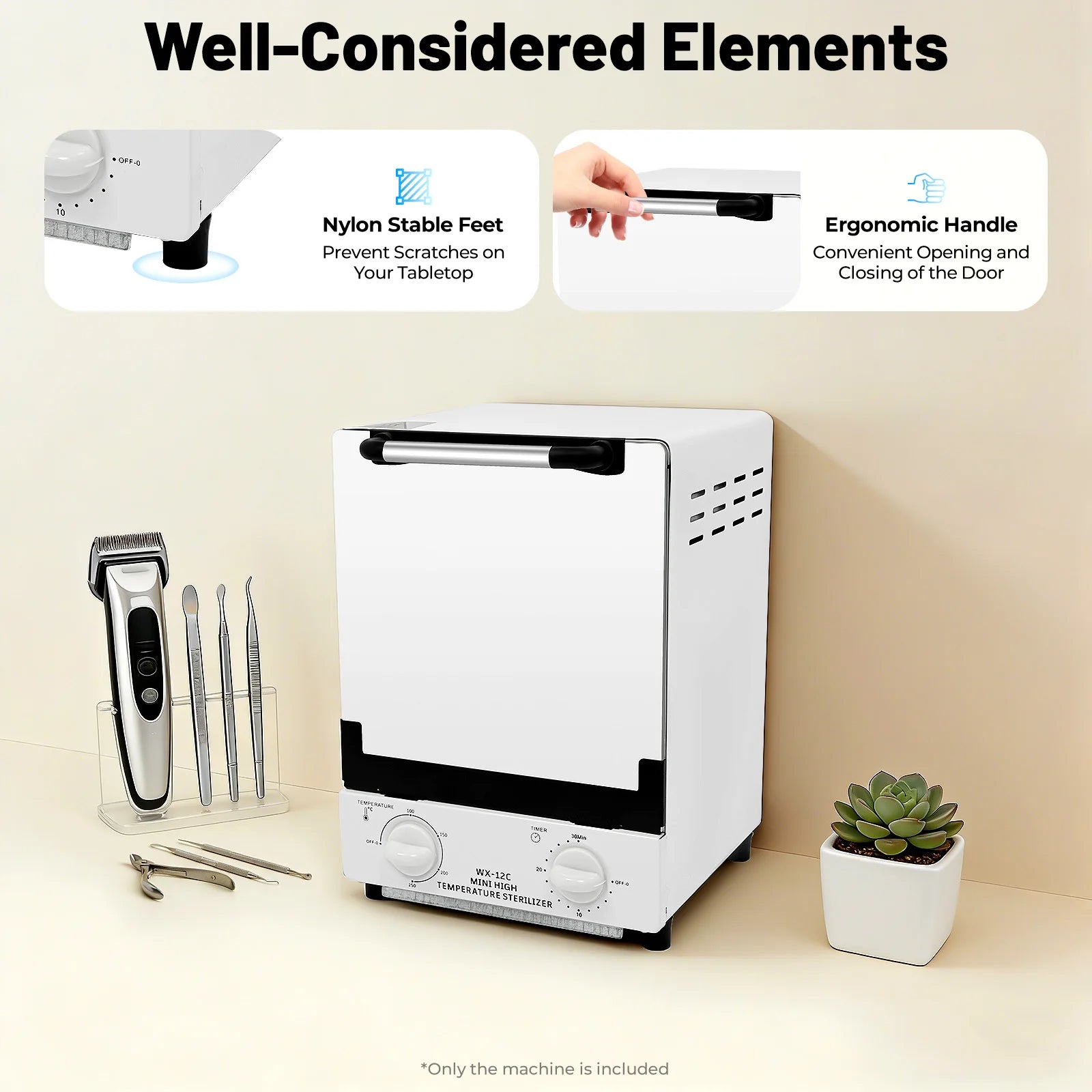 12L Infrared Heat Sterilizer 1000W — Nail Tool & Beauty Salon Equipment