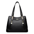 VANDERWAH Bark Pattern Microfiber Leather A4 Tote Bag – Luxury Designer Shoulder Handbag for Women