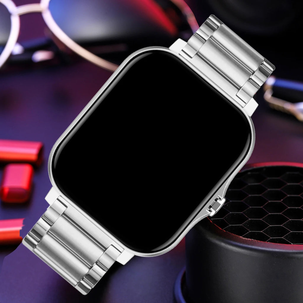 1.83" Waterproof Smart Watch – Answer Calls Sleep Monitoring Sports Pedometer for iPhone & Android