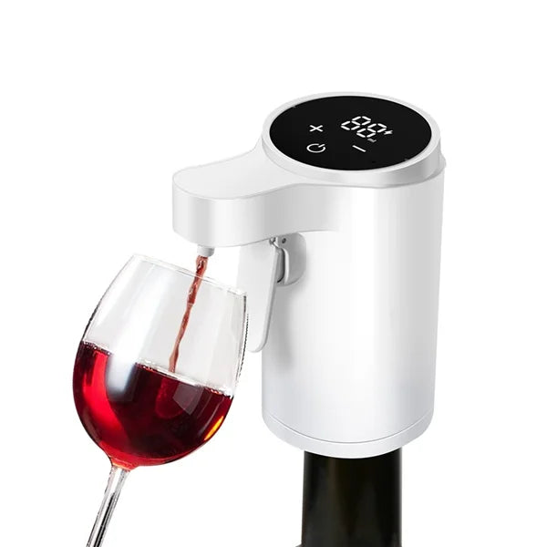 Electric Wine Decanter Aerator & Dispenser — Automatic Wine Pourer Pump