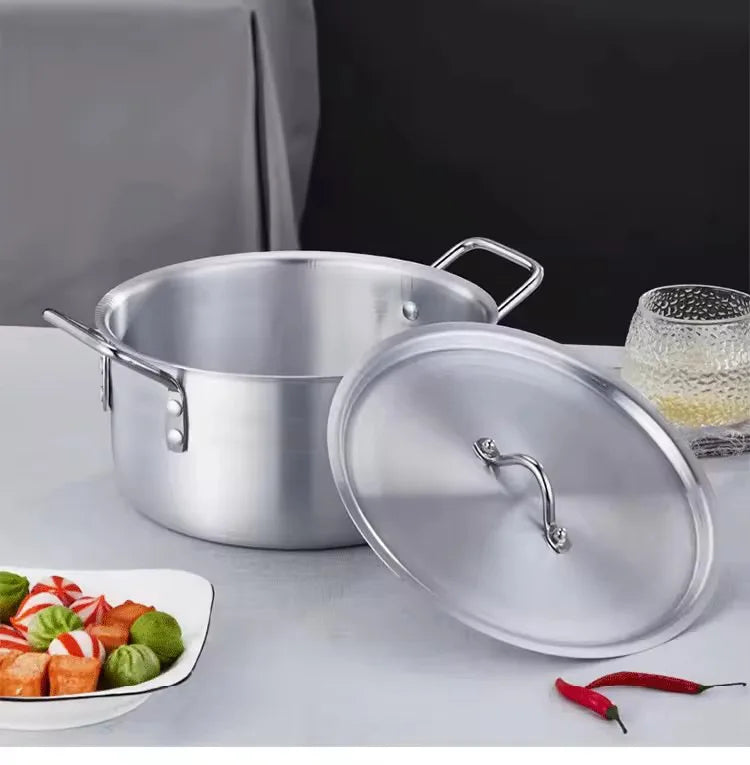 Aluminum Cookware Set – Stackable 5- & 7-Piece Options