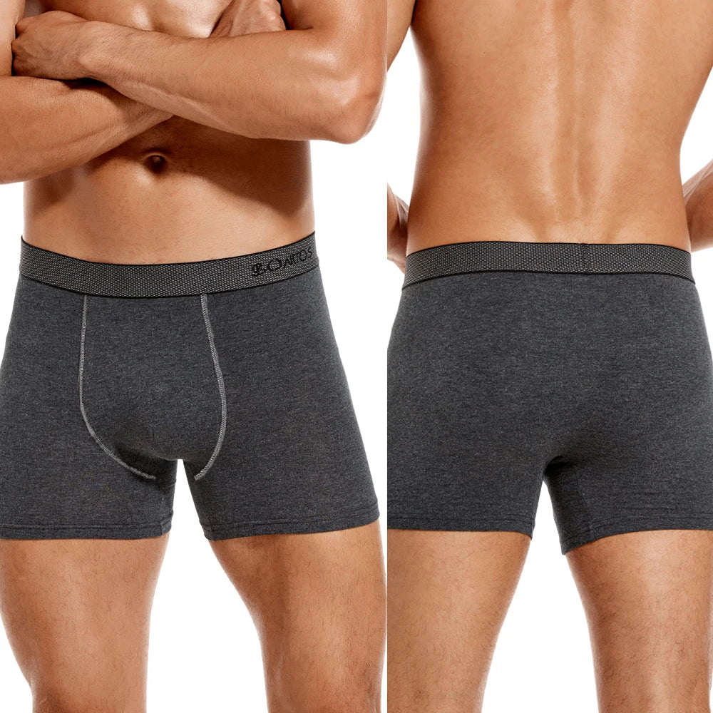 Men's Cotton Stretch Boxer Briefs, 6-Pack