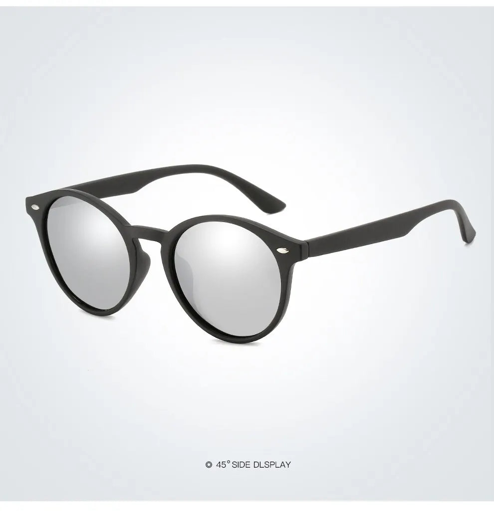 Fashion Round Vintage Sunglasses | Classic Circle Oval UV Protection for Men & Women