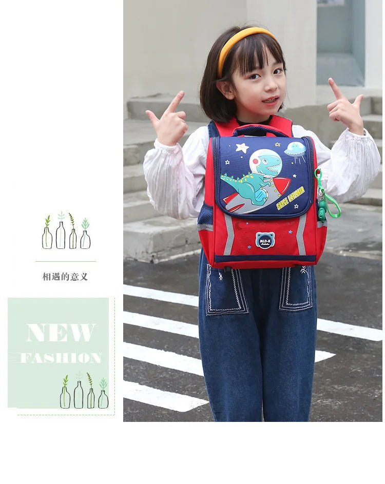 Unicorn School Backpack – Kids Canvas Bag & Size Options