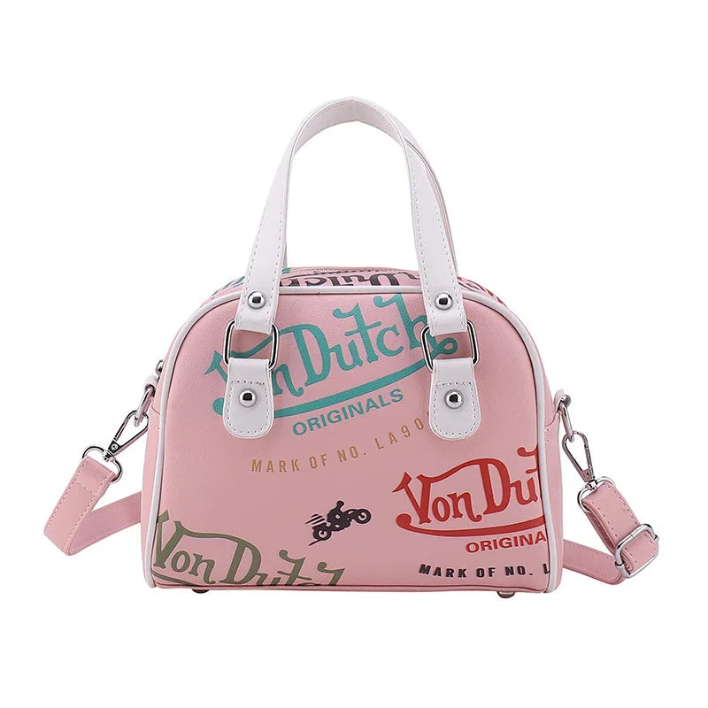 Large Capacity Retro Crossbody Bag – Versatile Women's Shoulder Bag & Handbag