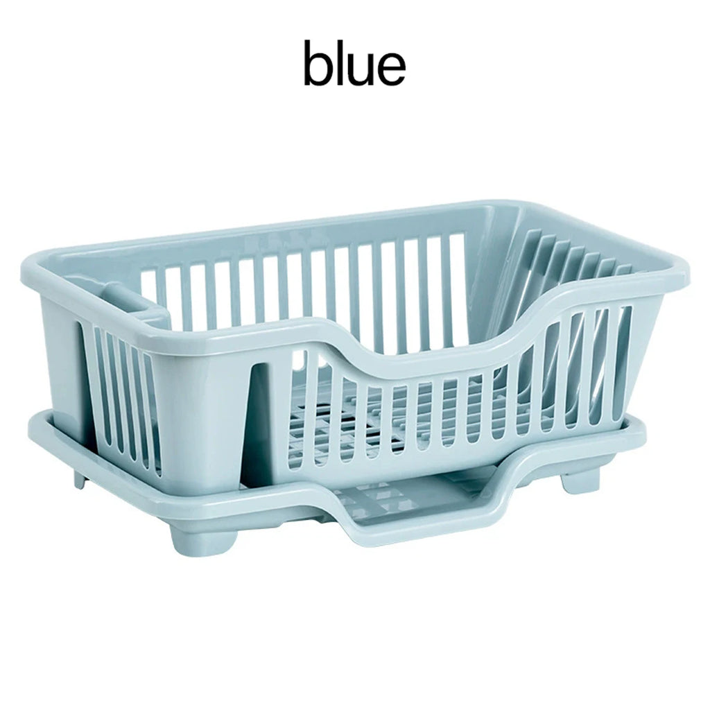 Kitchen Sink Drain Bowl Rack – Countertop Tableware Organizer for Plates, Bowls, Chopsticks & Spoons