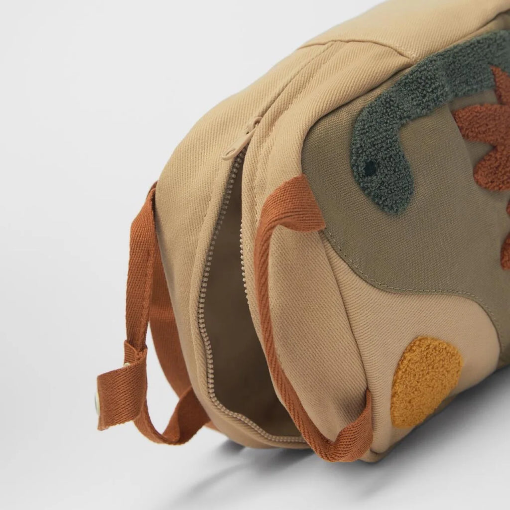 Dinosaur Backpack – Kids Canvas School Bag