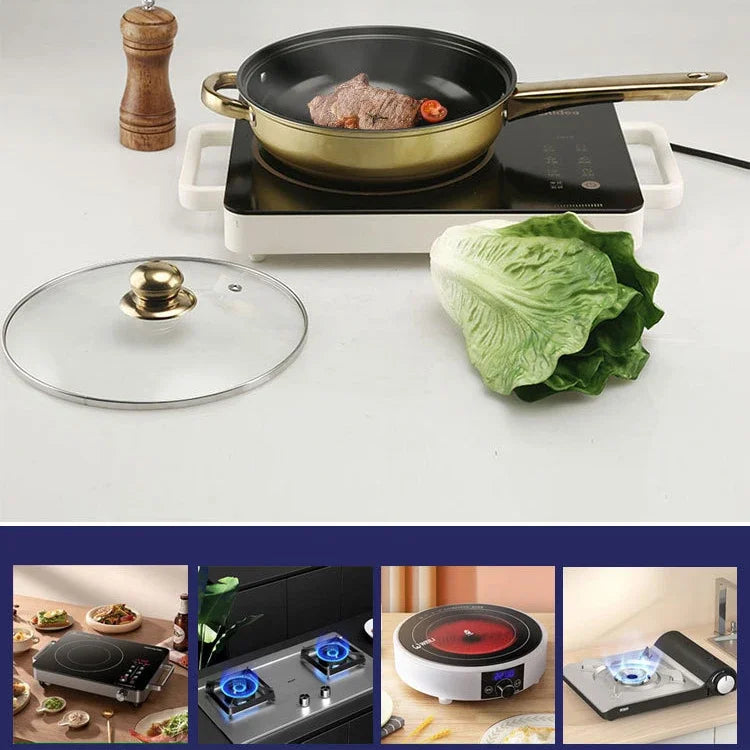 Stainless Steel Nonstick Cookware Set – Pots & Frying Pan