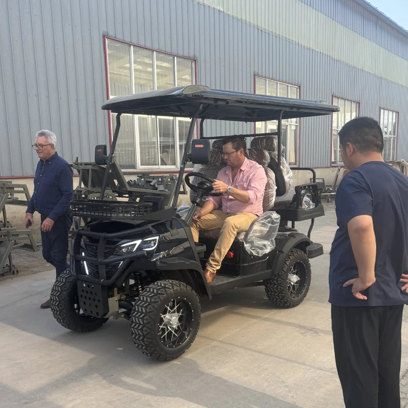 MMC Factory Price Brand New Designed 2 4 6 8 Seater 48V 60V 72V Battery Operated Golf Buggy4000W/15000W Electric Golf Cart