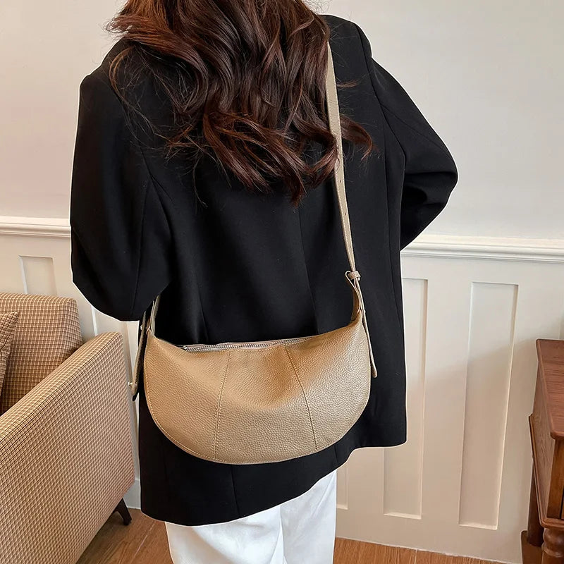 badiman 100% Genuine Cowhide Leather Tote Shoulder Crossbody Bag – Vintage Rivet Sequin Commuter Handbag for Women