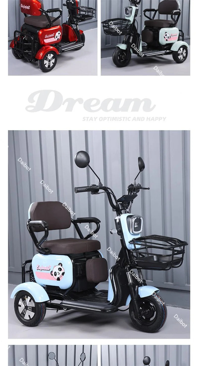 3-Wheel Mini Mobility Scooter – 48V 700W, 35 km Range