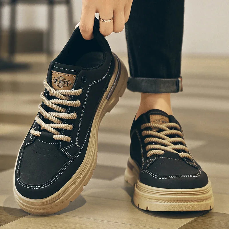 Men's Luxury Fashion Loafers 2025 – Breathable Casual Race & Running Sneakers