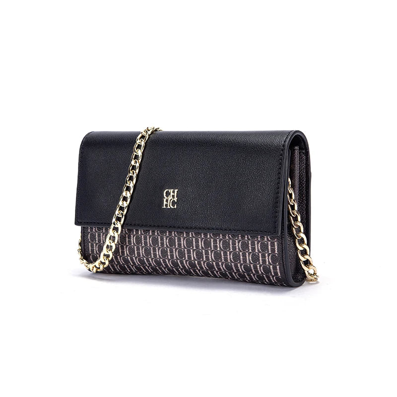 Women's Magnetic Flip Chain Shoulder Bag – Small Square Crossbody Wallet Bag