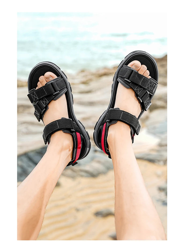 Men's Casual Outdoor Sport Sandals – Breathable Hiking & Beach Sandals