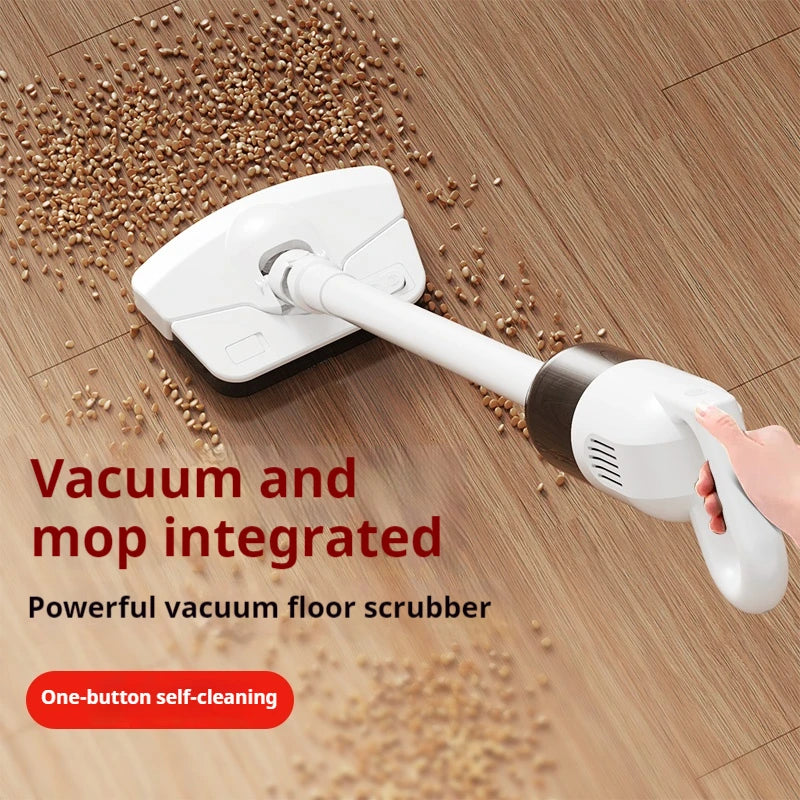 2-in-1 Cordless Vacuum & Mop – 22000Pa, 130° Multi-Angle, HEPA Filter, Pet Hair