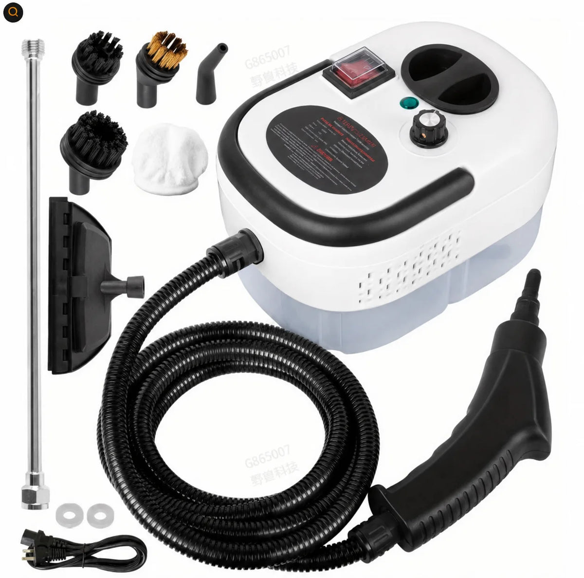 Handheld Steam Cleaner – 2500W, 6 Levels & 1.2L Tank
