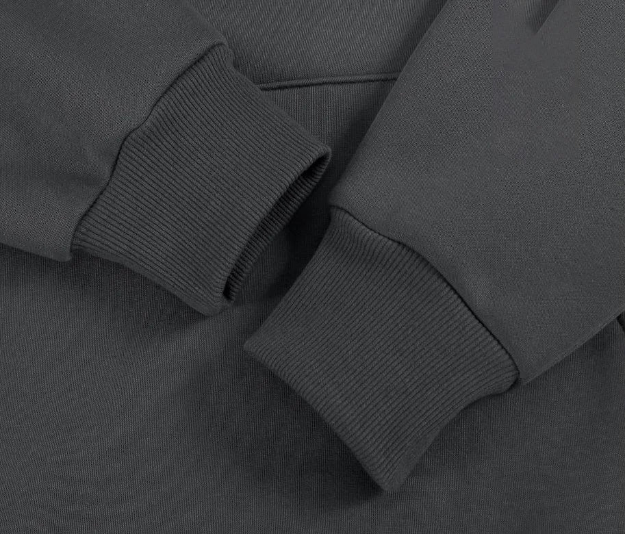 Men's Heavy Cotton Hoodie Sweatshirt — Premium Heavyweight Pullover
