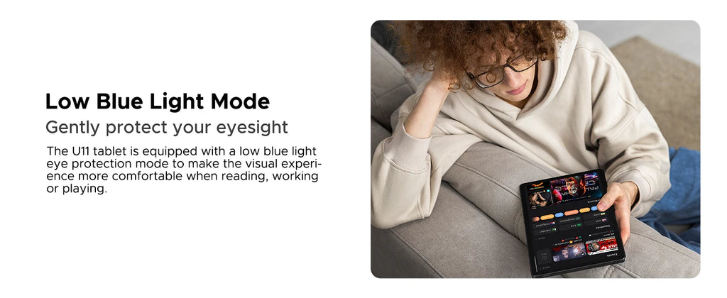 DOOGEE U11 11" Android 15 Tablet – 90Hz Display, 4GB RAM, 128GB ROM, 8580mAh, Dual Speaker, Widevine L1